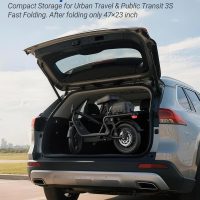 Maxshot Electric Scooter, 8.5" /10" /14" Tire, 16/19/22 Mph Top Speed, 12/16/21/27/28/49/50 Miles Long Range, Folding Escooter for Adults and Kids with Seat Bag, Dual Braking, Dual Suspension, App - Image 9