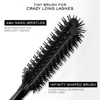 Lancôme Lash Idôle Flutter Extension Lash-Lengthening Mascara - Black Mascara for Instant Lash Extension Look - Clump & Flake Resistant Up To 24H Wear - Black - Image 4