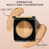 Lancôme Dual Finish Multi-tasking Longwear Powder Foundation - Matte Finish - Long-wearing - Full Coverage - Pressed Powder Formula - Image 8