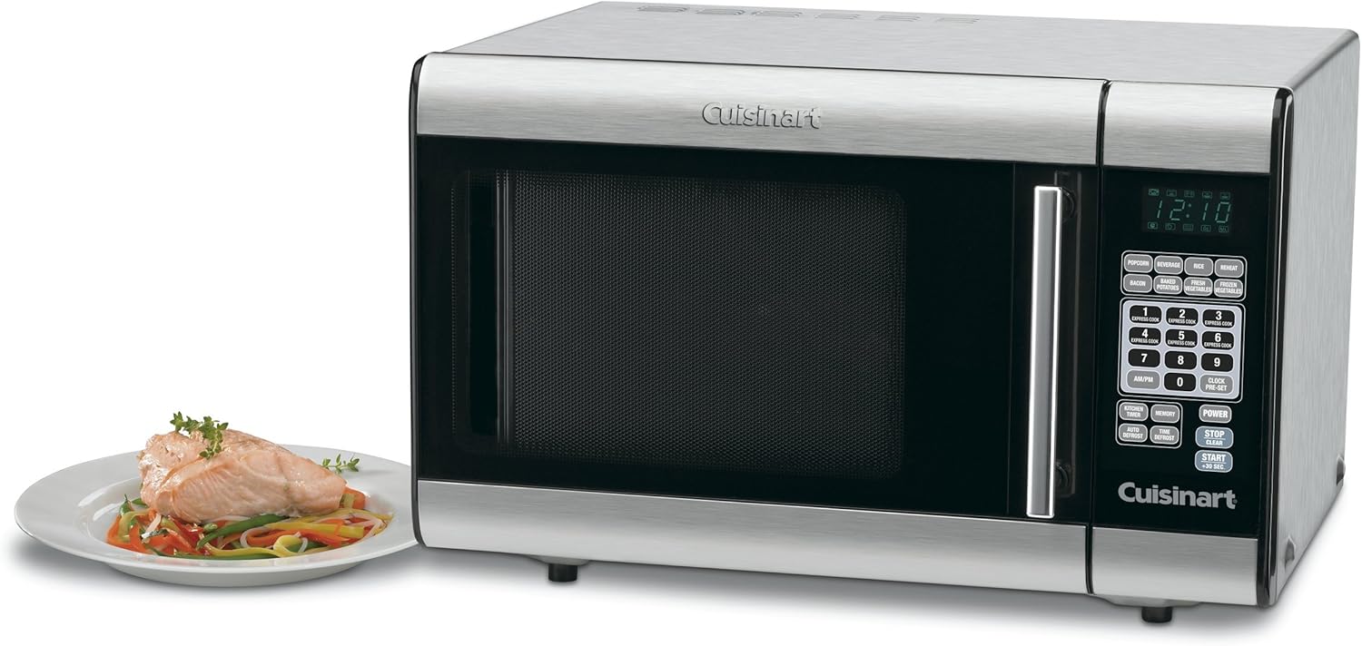 Cuisinart CMW-100FR Microwave Oven Brushed Chrome - Certified Refurbished - Image 2