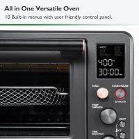 VAL CUCINA Infrared Heating Air Fryer Toaster Oven Combo, with Non-toxic Enamel-coated Interior, Extra Large Countertop Convection Oven 10-in-1 Combo, 6-Slice Toast, Enamel Baking Pan Easy Clean - Image 3