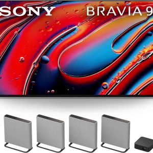 Sony 85 Inch Mini LED QLED 4K Ultra HD TV BRAVIA 9 Smart Google TV with Dolby Vision HDR and Exclusive Features for PlayStation 5 (K-85XR90), 2024 Model BRAVIA Theater Quad