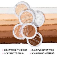 wet n wild Bare Focus Clarifying Finishing Powder | Matte | Pressed Setting Powder Light-Medium - Image 6