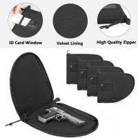 DSLEAF Tactical Pistol Range Bag with 4 Pistol Cases, Padded Gun Duffle Range Bag with 16X Magazine Slots and Extra Pockets for Ammo and Essentials (Patent Design) - Image 3