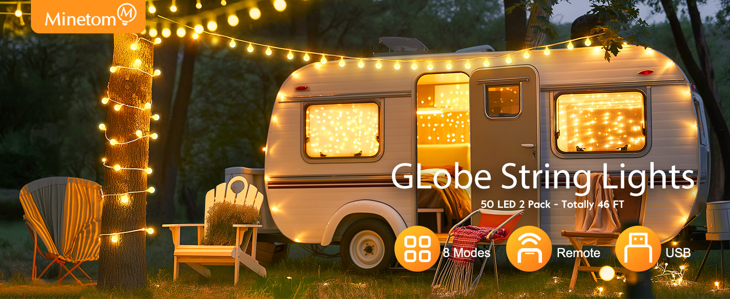 Globe String Lights