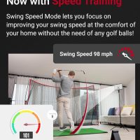 SC4 PRO Golf Launch Monitor & 3D Driving Range Simulator for Indoor and Outdoor Use | Portable Golf Swing Analyzer & Tracker with Built-in Screen | No Fees - Image 4