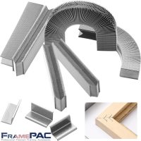 V Nails for Picture Frames Hardwood 7mm (1/4 Inch) [400 V-Nail Pack, Loose] - (for use in Manual V Nailer for Picture Framing, Hand V Nailer for Picture Frames, Manual Picture Frame Joiner) - Image 7