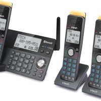 VTech IS8128-31 Super Long Range 3-Handset DECT 6.0 Cordless Phone for Home with Answering Machine, 2300 ft Range, Call Blocking, Bluetooth Connect to Cell, Intercom - Image 10