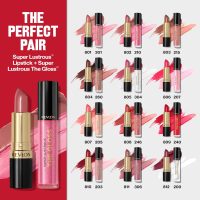 Revlon Super Lustrous Lip Gloss, Non-Sticky, Hydrating, High Shine Finish, 200 Crystal Clear, 0.13 oz - Image 10