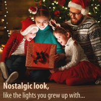 Brite Star 150 Count 8-Function Chasing Light Set - Outdoor String Lights with Twinkling, Flashing, and Steady On Modes - Ideal for Christmas Tree and Outdoor Christmas Decorations, Blue/Clear - Image 6