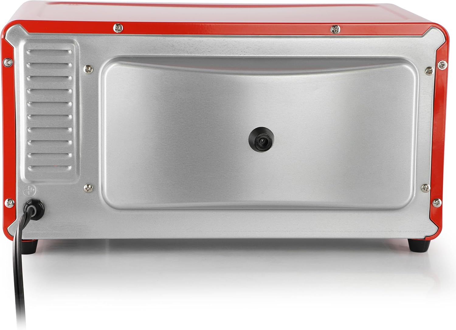 MegaChef 9.5 Quart Electric Counter Top 2 Slice Toaster Oven with Built in Timer, Bake, Broil, Toast (Candy Red) - Image 5