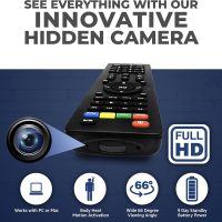 Covert Video Lawmate TV Remote Control Hidden Camera - Spy Gadgets with DVR & PIR Motion Activated Recording - Gives 9 Days of Standby Power, Records HD Quality Videos - Image 2