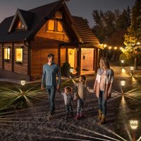 XMCOSY+ Solar Pathway Lights Outdoor - 6 Pack Solar Garden Lights, 10-40 LM Dimmable Solar Lights Outdoor Waterproof Auto On/Off IP 65 Solar Powered Landscape Lighting for Patio Walkway Driveway - Image 6