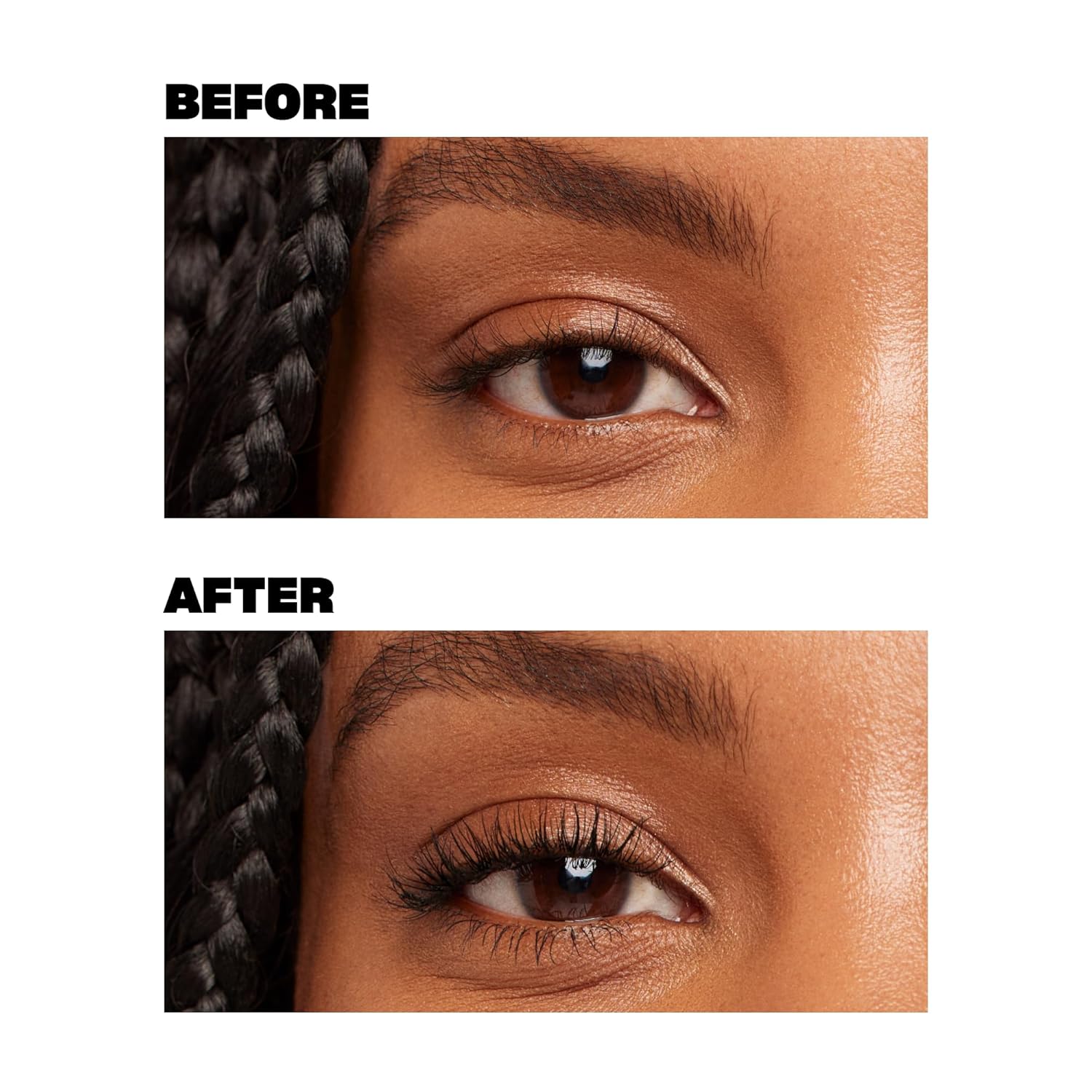 Babe Original 4 Real Mascara Black for Volume, Length, and Lift in Eyelashes, Defined & Flutterly Look, Vegan & Cruelty-Free - Image 5
