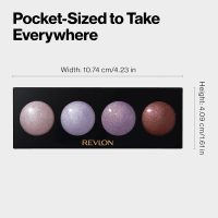 Revlon Crème Eyeshadow Palette, Illuminance Eye Makeup with Crease- Resistant Ingredients, Creamy Pigmented in Blendable Matte & Shimmer Finishes, 710 Not Just Nudes, 0.12 Oz - Image 6