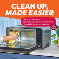Instant Pot 6-Slice InstantHeat 10-in-1 Air Fryer Toaster Oven, Air Fry, Roast, Bake, Sear Crisp, Toast, Bagel, Broil, Dehydrate, Reheat, and Make Pizza - Image 10