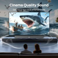 Monster Soundbar SB100 Sound Bar for Smart TV, 120W Soundbar with DSP Dynamic Sound, LED Display, Easy Setup, Bluetooth 5.4, Wall Mountable - Image 4