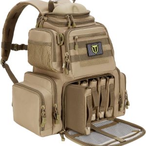 TIDEWE Tactical Range Backpack Bag for Gun and Ammo with Pistol Case