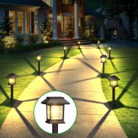 Solar Pathway Lights Outdoor, 12 Pack Upgraded LED Waterproof Solar Outdoor Lights, Outside Driveway Garden Landscape Walkway Path Yard Lawn Decor - Image 4