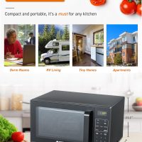 Commercial Chef 5-in-1 Countertop Microwave Air Fryer Combo, 0.9 Cu. Ft. Capacity, Microwave Air Fryer Convection Oven Bake and Roast, 900W, 10 Power Levels - Image 7