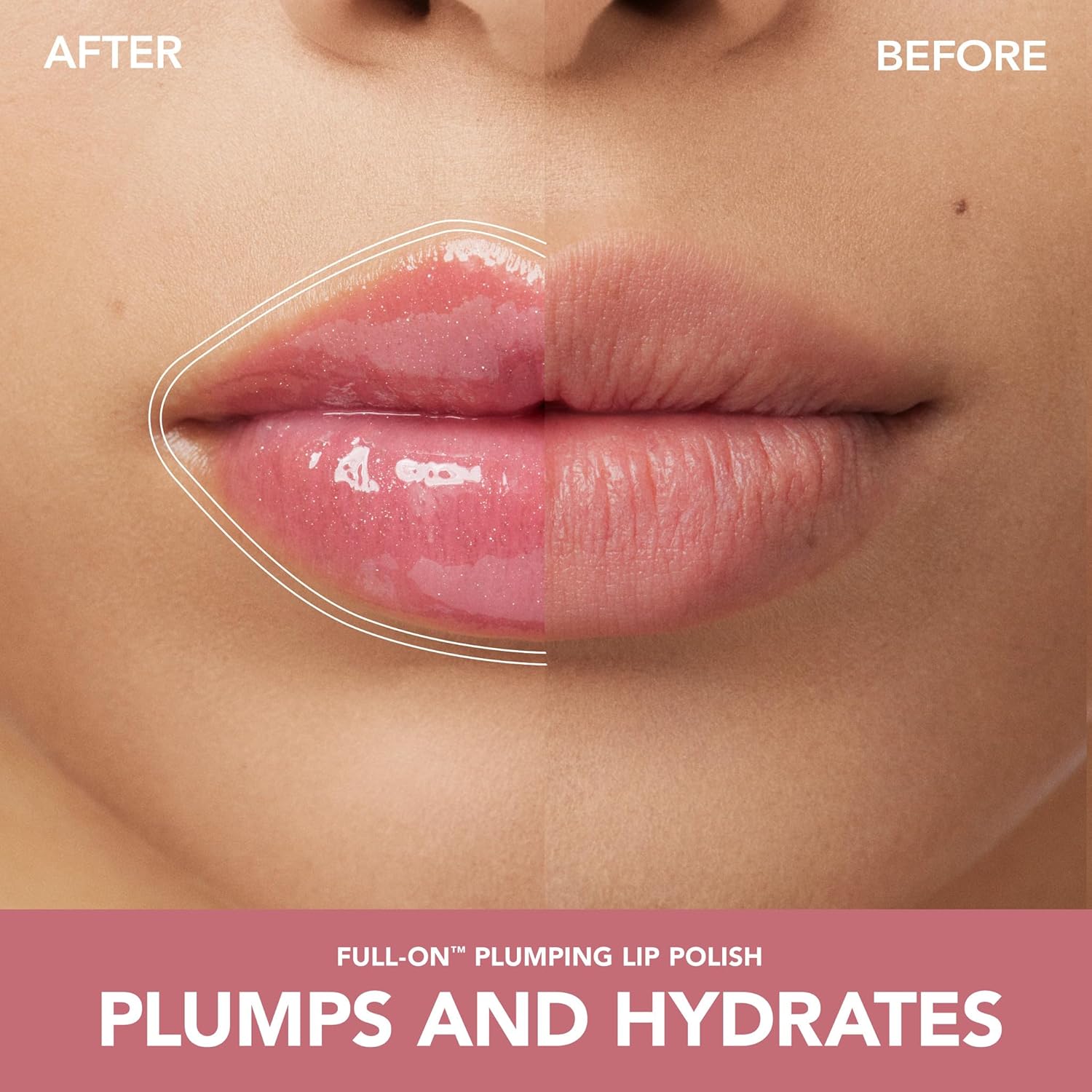BUXOM Full-On Plumping Lip Polish, Tinted Lip Plumper Gloss, Plumping Peptides & Vitamin E, High Shine Lip Gloss, Nourishes, Moisturizes & Softens Lips, Vegan - Image 3