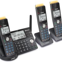 VTech IS8128-31 Super Long Range 3-Handset DECT 6.0 Cordless Phone for Home with Answering Machine, 2300 ft Range, Call Blocking, Bluetooth Connect to Cell, Intercom - Image 11