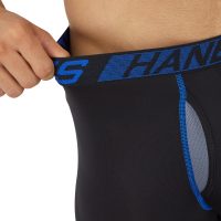 Hanes Men's Anti-Chafing Underwear, 3 Pairs, Cool & Breathable Cotton Pouch Underwear, Moisture-Wicking Boxer Briefs - Image 4