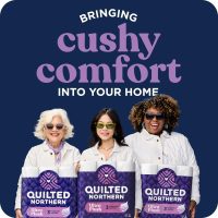 Quilted Northern Ultra Plush Toilet Paper, 6 Mega Rolls = 24 Regular Rolls, 3X Thicker*, 3 Ply Soft Toilet Tissue - Image 2