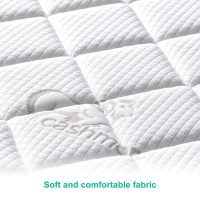 Premium Crib & Toddler Mattress,100% Knitted Fabric, Premium Fleece Surface-Hypoallergenic, 5" Thick Firm Soft Crib Mattress, Non-Toxic - Fits Standard Cribs & Toddler Beds - Image 3