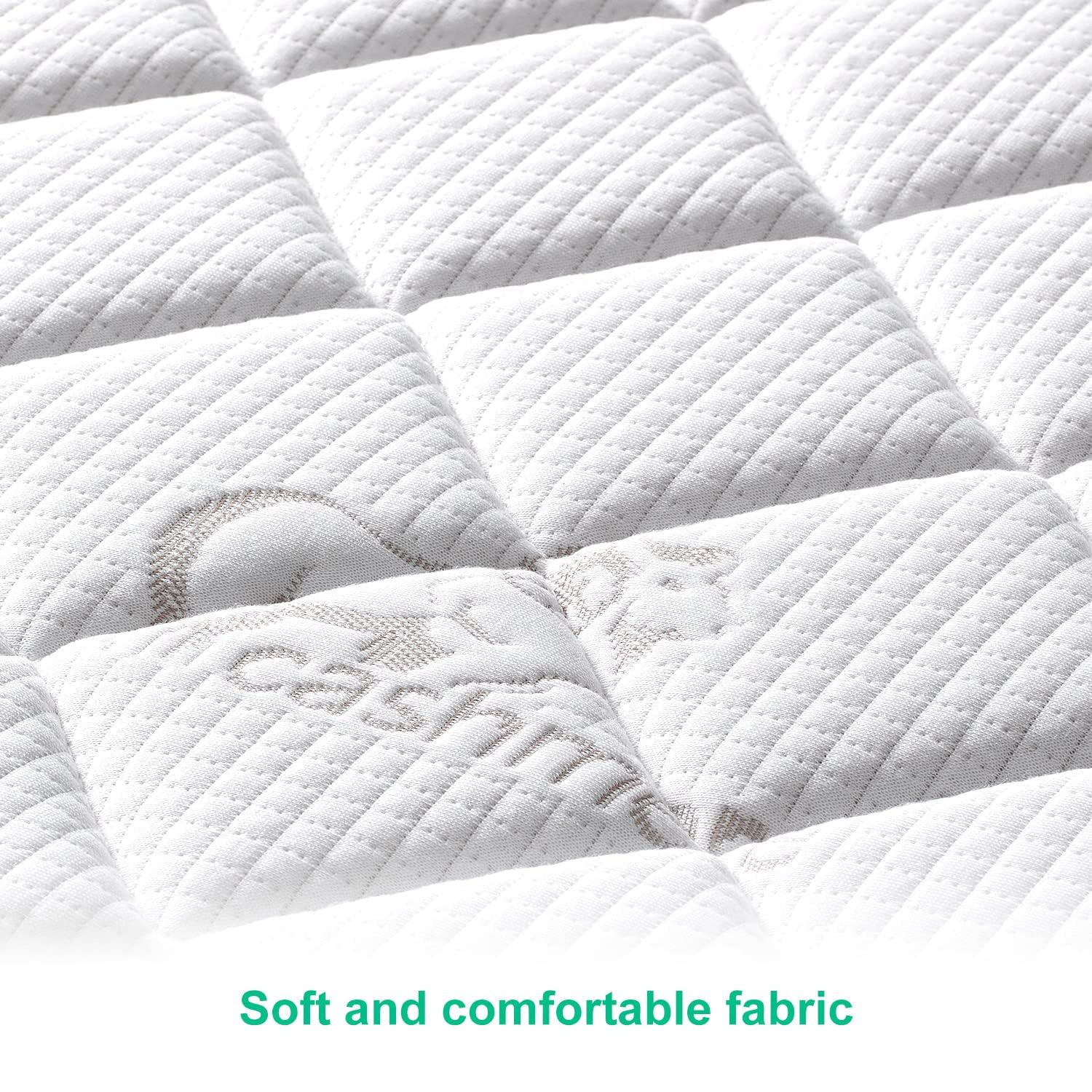 Premium Crib & Toddler Mattress,100% Knitted Fabric, Premium Fleece Surface-Hypoallergenic, 5" Thick Firm Soft Crib Mattress, Non-Toxic - Fits Standard Cribs & Toddler Beds - Image 3