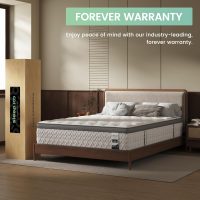King Mattress 10 Inch, 5-Zone Deep Sleep Firm Mattress with Extra Lumbar & Shoulder Support, Hotel Collection Hybrid Mattresses Pain Relief - Fiberglass Free & No Odor - 365 Night Trial - Image 3