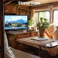 SYLVOX RV TV, 27-Inch 12 Volt Television, Smart Google TV, Full HD 1080P, DVD Built-in, 178° Wide Viewing, HDMI & USB Ports, AC/DC, Wide Voltage Protection, Trailer Seies - Image 9