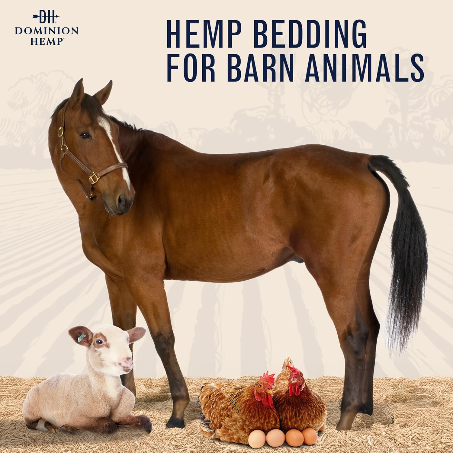 Premium Hemp Bedding for Chicken Coops in Bulk 285 Liters - USA-Grown & Processed - Ideal Nesting Material for Newly Hatched Chicks - Brooder Cover - Suitable for Pet Bedding, 1-Pack - Image 3