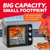 Instant Pot 4-Slice InstantHeat 7-in-1 Air Fryer Toaster Oven, Air Fry, Bake, Toast, Roast, Broil, Warm, and Make Pizza - Image 6