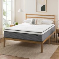 ZINUS 12 Inch True Support Hybrid Mattress [New Version], Queen, Fiberglass Free, Medium Feel, Motion Isolation, Certified Safe Foams & Fabric, Mattress in A Box - Image 9