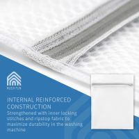 Muchfun 3Pcs Durable Honeycomb Mesh Laundry Bags for Delicates 12 x 16 Inches (3 Medium) - Image 6