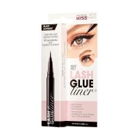 KISS Lash GLUEliner, 2-in-1 Felt-Tip Eyelash Adhesive and Eyeliner, Matte Finish, Foolproof Application, Easy Touch-Up, 0.03 Fl Oz.- Black, Packaging May Vary - Image 11