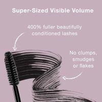 Neutrogena Healthy Volume Lash-Plumping Waterproof Mascara, Volumizing and Conditioning Mascara with Olive Oil to Build Fuller Lashes, Clump-, Smudge- and Flake-Free, Black/Brown 08, 0.21 oz - Image 6