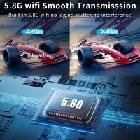 Wireless HDMI Transmitter and Receiver 165ft/50m Extender 4K Decode Input 1080P Output Plug&Play Portable 2.4G/5.8G for Video and Audio to Monitor from PC/Projector/TV Box,with LED Display - Image 8