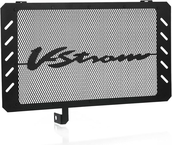 YUANQIAN Motorcycle Radiator Grille Guard Cover Compatible With V-STROM | VSTROM 650 | DL650 2011-2023 V-Strom 650X 2017 2018 2019 2020-Black