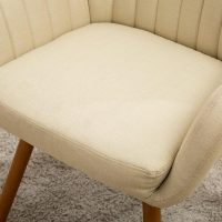 Roundhill Furniture Tuchico Contemporary Fabric Accent Chair, Arm Rest, Tan - Image 11