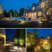 SUNVIE 12-Pack Low Voltage Pathway Lights Wired with Spotlights LED Outdoor Landscape Lighting Kit for Path, Garden, Yard, Patio, Cast-Aluminum, IP65 Waterproof, 12-24V AC/DC, 3000K Warm White, Black - Image 6