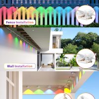 addlon 200FT Permanent Outdoor Lights, Smart RGB LED Lights for House & Outdoor Decor, App & Remote Control, DIY Scene Mode, IP67 Waterproof for Christmas, Holiday, Party, Halloween Decorations - Image 5