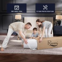 Queen Mattress 14 Inch - Hotel Collection Hybrid Mattress with 5-Zone Support, Luxury Sleep Comfort, Extra Back & Hip Support, Fiberglass-Free, CertiPUR-US Certified, 365-Night Trial - Image 6