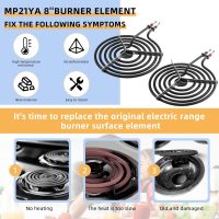 2 Pack MP21YA Electric Range Burner Element Unit 8" Replacement Fit for Hard-wick & Ken-more & May-tag & Nor-ge & Whirl-pool Electric Range Stove - Fit MP22YA Stove Burner by AMI PARTS - Image 5