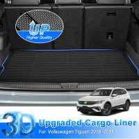 Floor Mats for Volkswagen Tiguan 2018-2023 2024 (Only for 5 Seater) All Weather Cargo Liner for Tiguan Accessories TPE Car Floor Mats Carpet Protection - Image 5