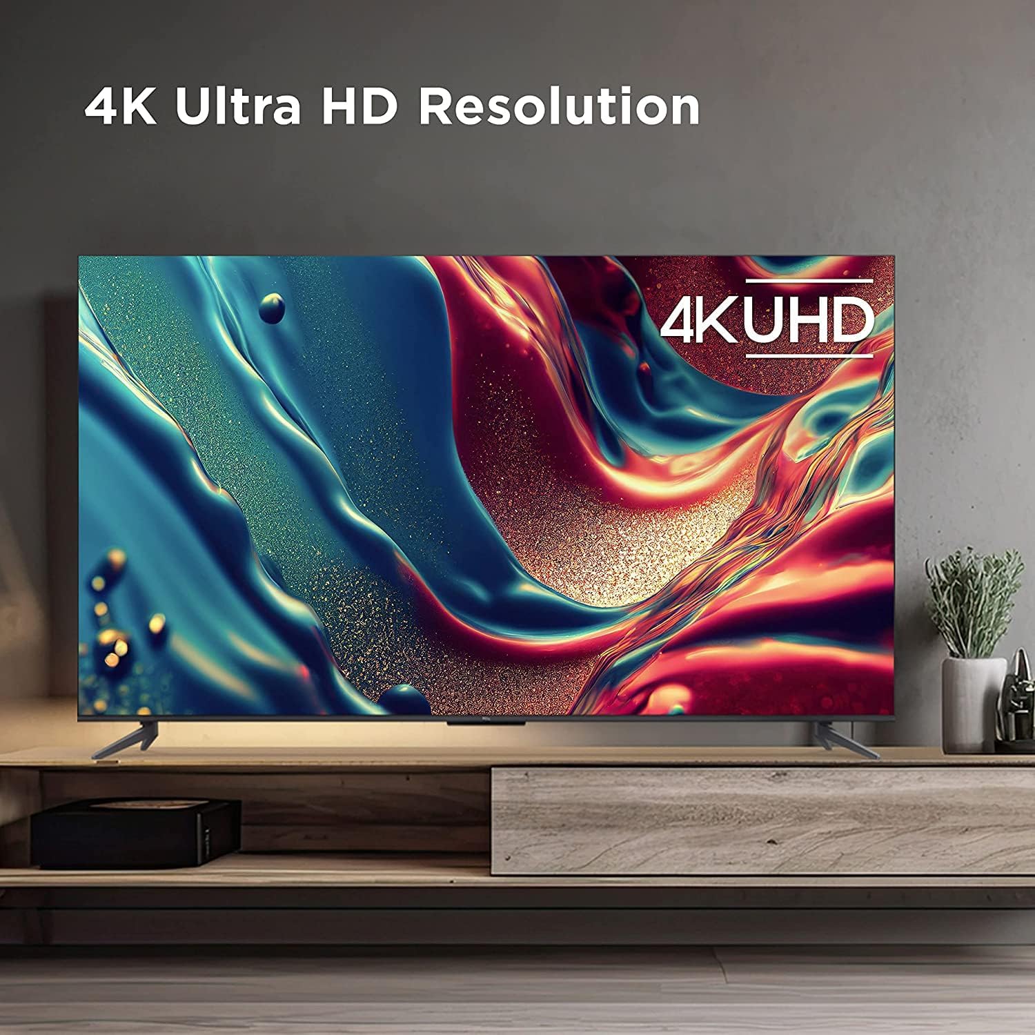 TCL 50-Inch Class 4-Series 4K UHD HDR LED Smart R0ku TV + Wall Mount Works with AIR Play Siri Alexa and Hey Google (Renewed) - Image 5