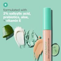 Almay Clear Complexion Acne & Blemish Spot Treatment Concealer Makeup with Salicylic Acid- for Sensitive Skin, 200 Light/Medium, 0.3 fl oz. - Image 6