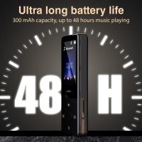 64GB Mp3 Player with Bluetooth 5.3 HiFi Sound, Mp3 Player with FM Radio, Mini Music Player for Kids Adults, Earphones Included, TF Card can be Inserted - Image 4