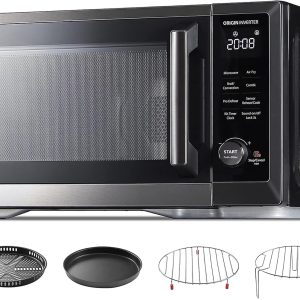 TOSHIBA Countertop Microwave Oven Air Fryer Combo, Inverter, Convection, Broil, Speedy Combi, Even Defrost, Humidity Sensor, Mute Function, 27 Auto Menu&47 Recipes, 1.0 cu.ft/30QT, 1000W (Renewed)